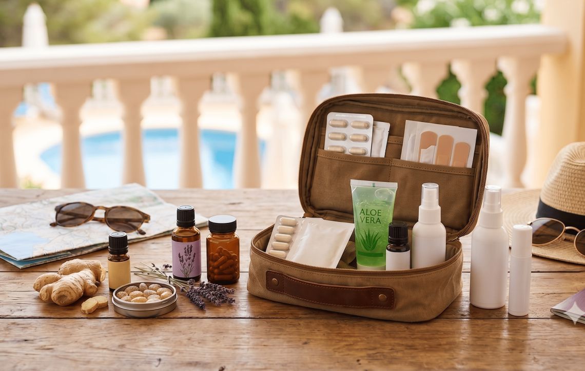 Votre trousse de secours naturelle pour les vacances 2026 : voyagez serein et préparé