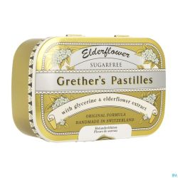 Grether's Elderflower Sureau-jus Fruits Ss 110g