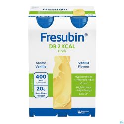 Fresubin Db 2 Kcal Drink Vanille 4x200ml