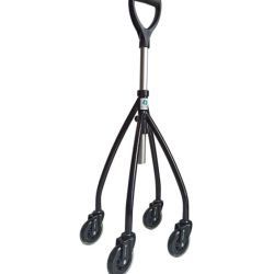 wheeleo déambulateur à une main Noir