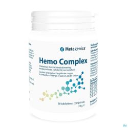 Hemocomplex Pot Tabl 60 6887 Metagenics