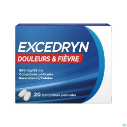 Excedryn Douleurs&fievre 500mg/65mg Comp Pell 2x10