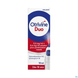 Otrivine Duo 0,5mg/ml+0,6mg/ml Sol Pulv 10ml