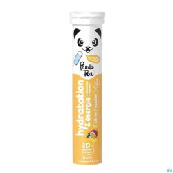 Panda Tea Hydratation Citron&pass. Comp Efferv.20