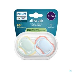 Philips Avent Sucette +0m Air Mix Solide 2