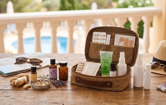 Votre trousse de secours naturelle pour les vacances 2026 : voyagez serein et préparé