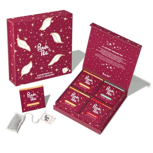Panda Tea coffret hiver 2025 20 sachets