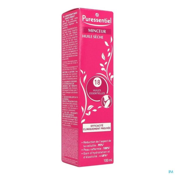 Puressentiel Minceur Huile Seche 18 Hle Ess 100ml