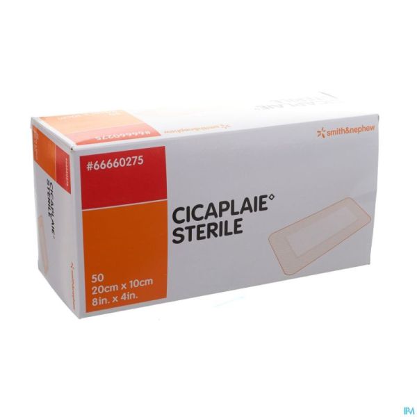 Cicaplaie Pans Sterile 20,0cmx10cm 50 66660275