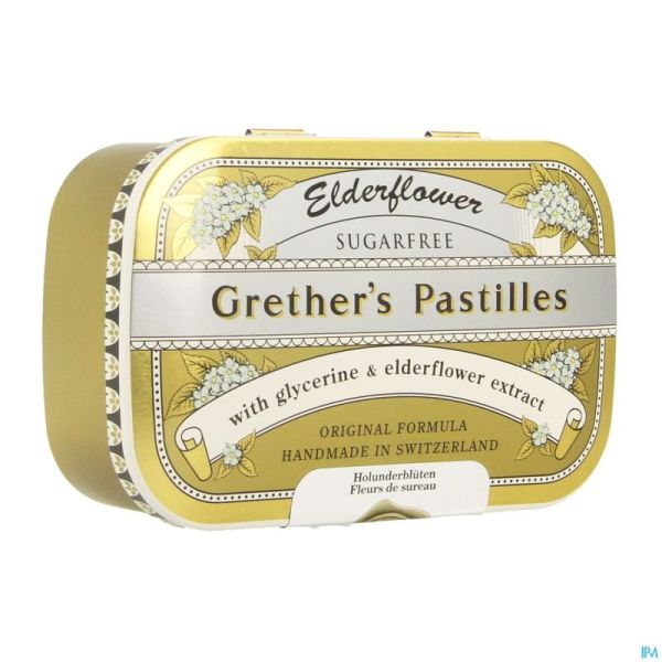Grether's Elderflower Sureau-jus Fruits Ss 110g