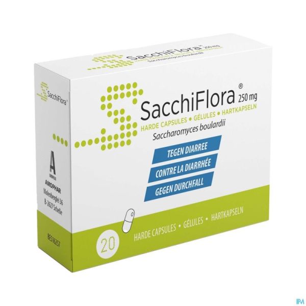 Sacchiflora 250mg Caps Dur 20 Blister
