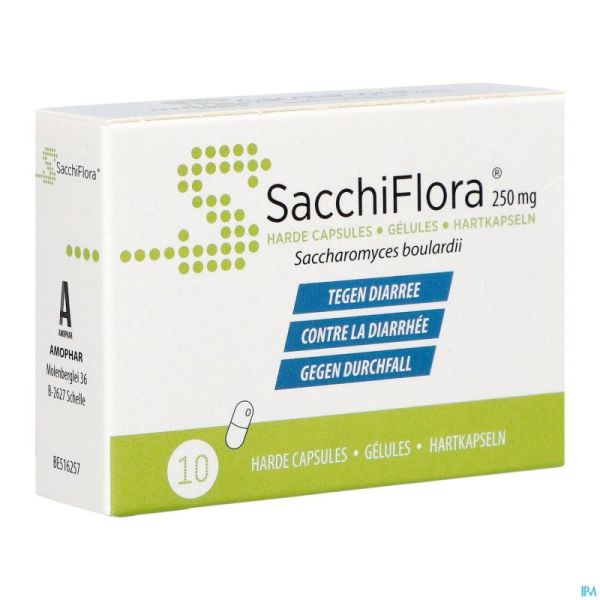 Sacchiflora 250mg Caps Dur 10 Blister
