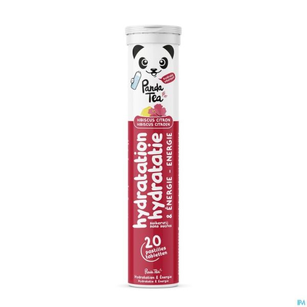 Panda Tea Hydratation Citron&hibis. Comp Efferv.20