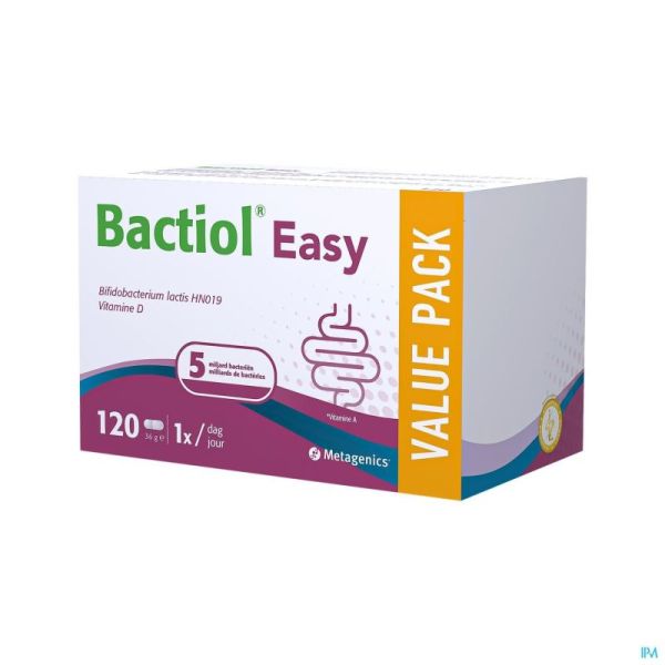 Bactiol Easy Caps 120 Metagenics
