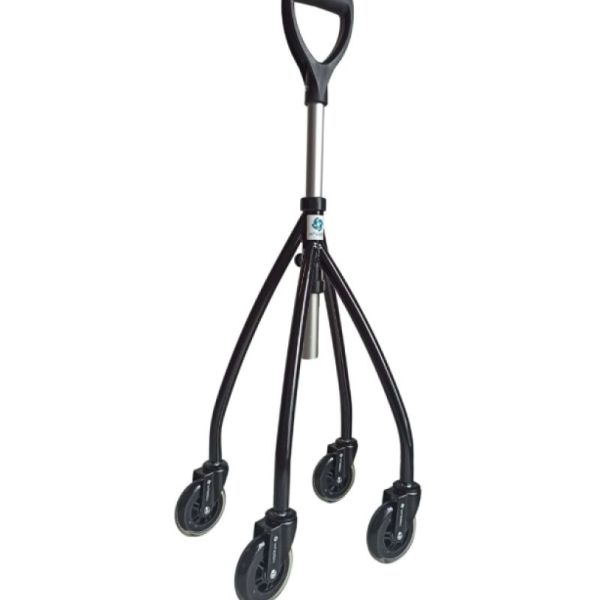 wheeleo déambulateur à une main Noir