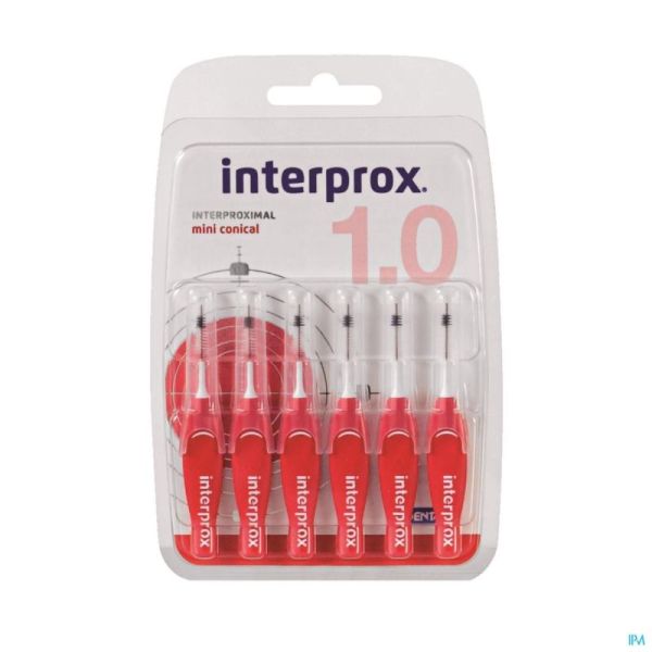 Interprox Mini Conical Rouge 2-4mm 31195
