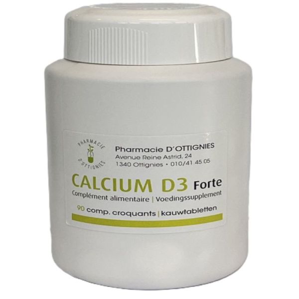 Calcium D3 forte 90 comprimés croquants