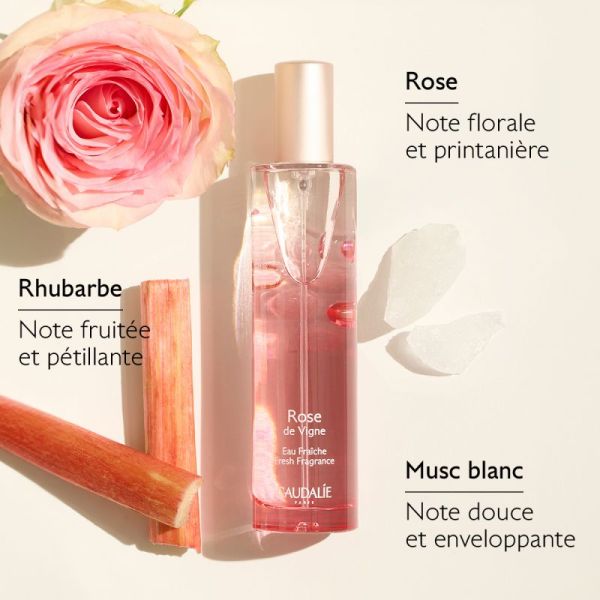 Caudalie Coffret Noel Rose Vigne 2025 2 Prod.
