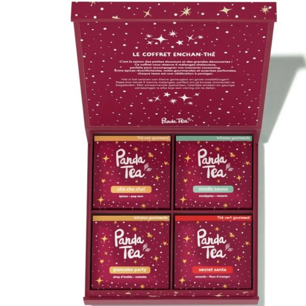 Panda Tea coffret hiver 2025 20 sachets