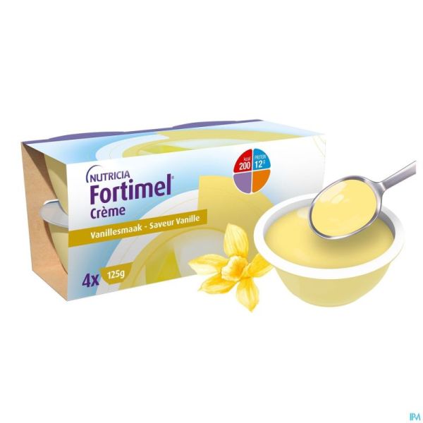 Fortimel Creme Vanille 4x125g