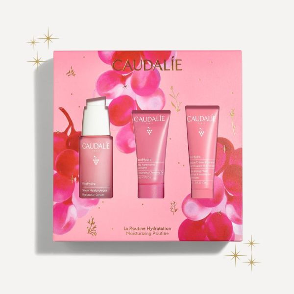 Caudalie Coffret Noel Vinohydra Serum 2025 3 Prod.