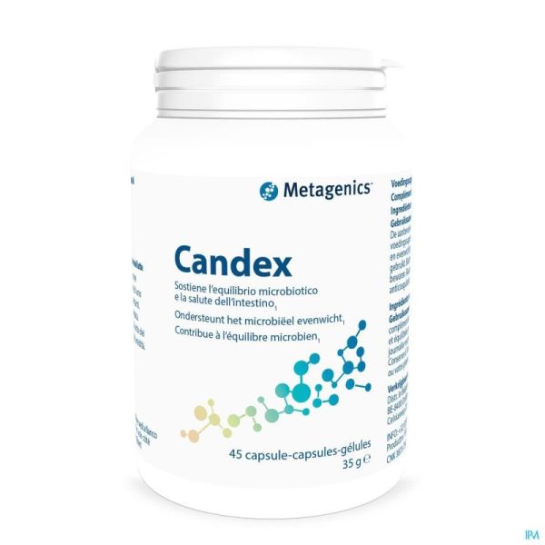 Candex Pot Caps 45 22361 Metagenics