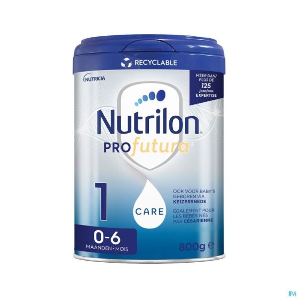 Nutrilon Profutura Care 1 Lait Nourr.0-6m Pdr 800g