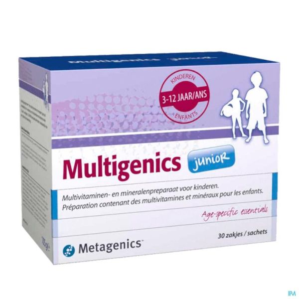 Multigenics Junior Pdr Sach 30 7282 Metagenics