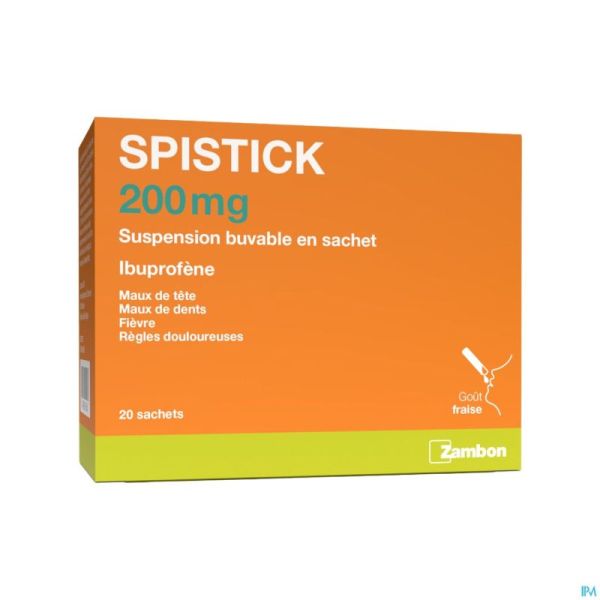 Spistick 200mg Susp Buv Sach 20