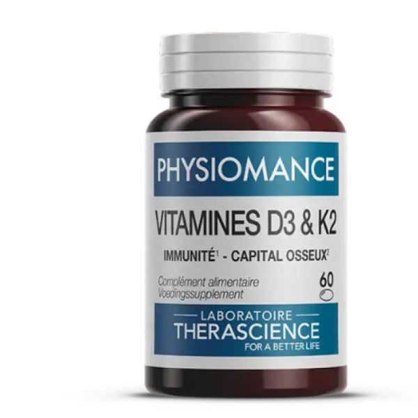 Vitamine d3k2 caps 60 physiomance phy387