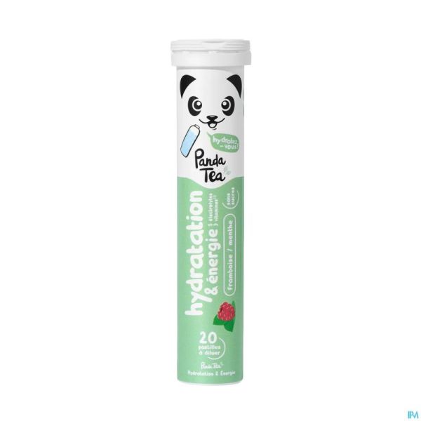 Panda Tea Hydratation Framb.&menthe Comp Efferv.20